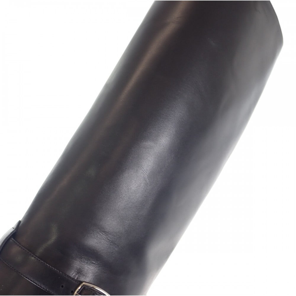 セリーヌ CELINE ベルヌイユ ハイ ロング 36 351363314C.38NO ブーツ カーフ ブラック レディース【中古】【Aランク】