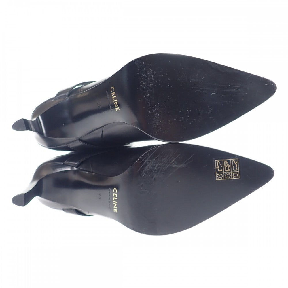 セリーヌ CELINE ベルヌイユ ハイ ロング 36 351363314C.38NO ブーツ カーフ ブラック レディース【中古】【Aランク】