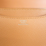 【SAランク】エルメス HERMES コンスタンス 3 ミニ ショルダーバッグ ヴォーエプソン フー B刻印 シルバー金具 レディース【ISEYA】