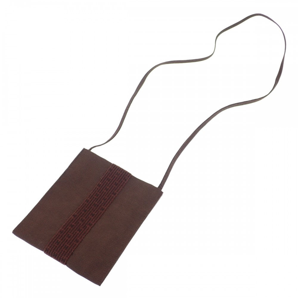 エルメス HERMES エールラインポシェット ショルダーバッグ キャンバス