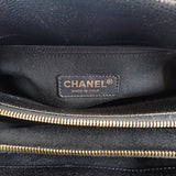 【Aランク】シャネル CHANEL チェーンショルダーバッグ ココマーク A67294 ショルダーバッグ トートバッグ キャビアスキン ブラック ゴールド金具 レディース【ISEYA】