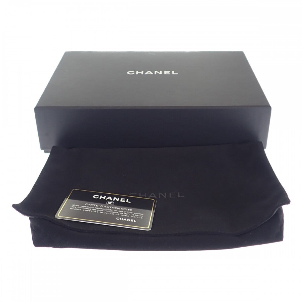 シャネル CHANEL マトラッセ クラシック チェーンウォレット ココマーク A33814_Y01864_C3906 長財布 キャビアスキン ブラック シルバー金具 レディース【中古】【Aランク】