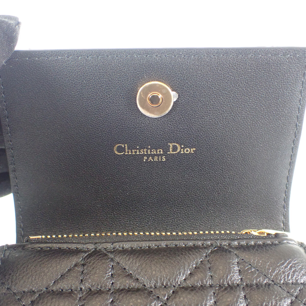 GLYCINEウォレット DIOR CARO 二つ折り財布 S5132UWHC_M900 カーフ 