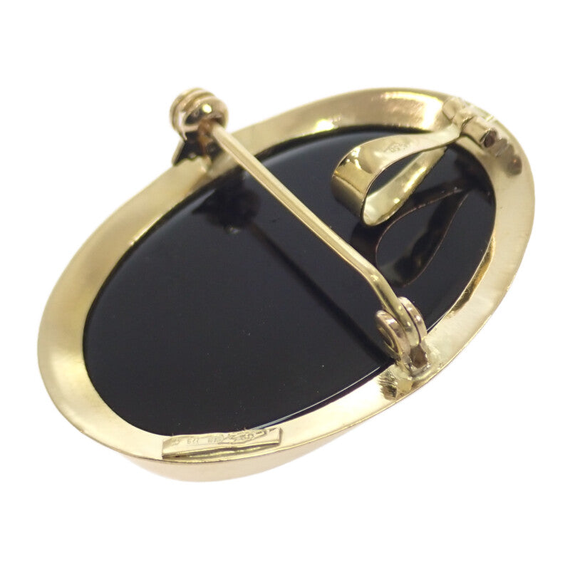 カメオ　ブローチ　K18 ギャラリーメイスン / K18 カメオ ペンダントトップ/ブローチ