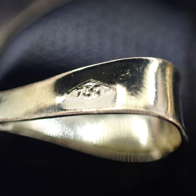 中古】 K18 デザインジュエリー カメオ ブローチ K18イエローゴールド