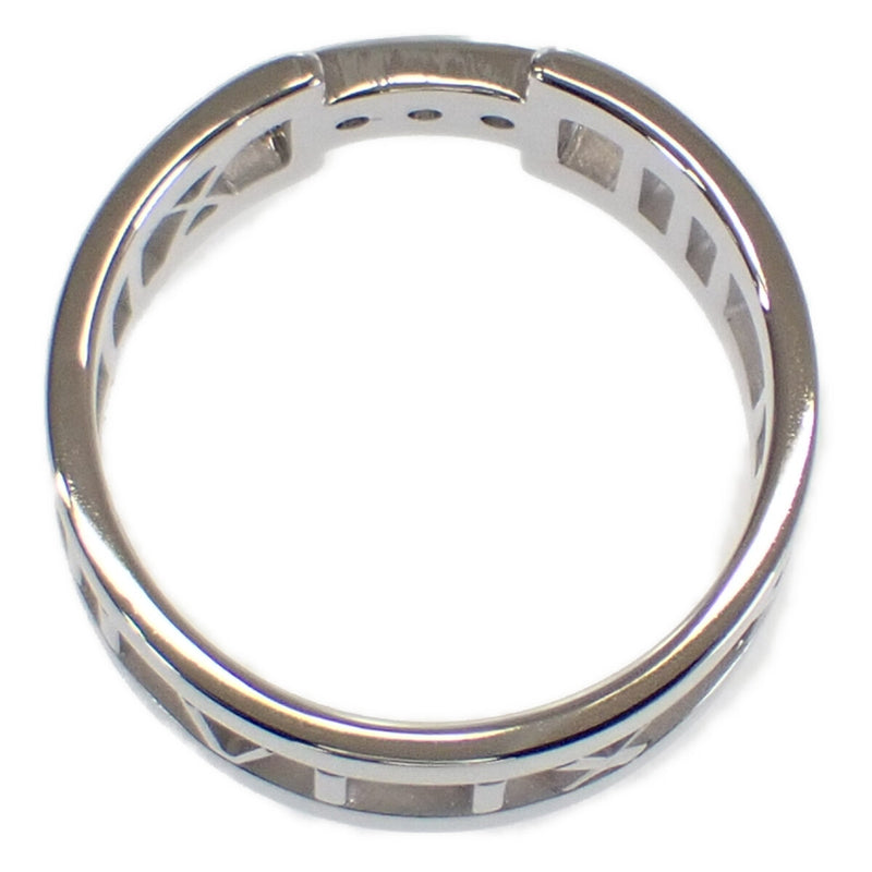 K18WG 3PD アトラス オープンリング 指輪 ダイヤモンド 約17号 ジュエリー アクセサリー【ISEYA】