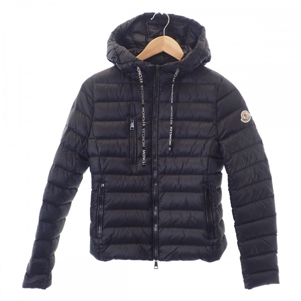 【中古】モンクレール MONCLER SEOUL ショート E10934538199_C0000 ダウンジャケット ナイロン ブラック 0 レディース【ABランク】