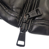 モンクレール MONCLER GEBROULAZ 2 F20911A59600 50118 ダウンジャケット ラムスキン ブラック メンズ【中古】【Aランク】