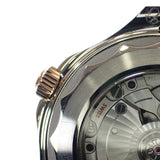 シーマスター ダイバー300m メンズ 腕時計 210.22.42.20.03.002 ステンレス K18 セドナゴールド ラバー 青文字盤【ISEYA】