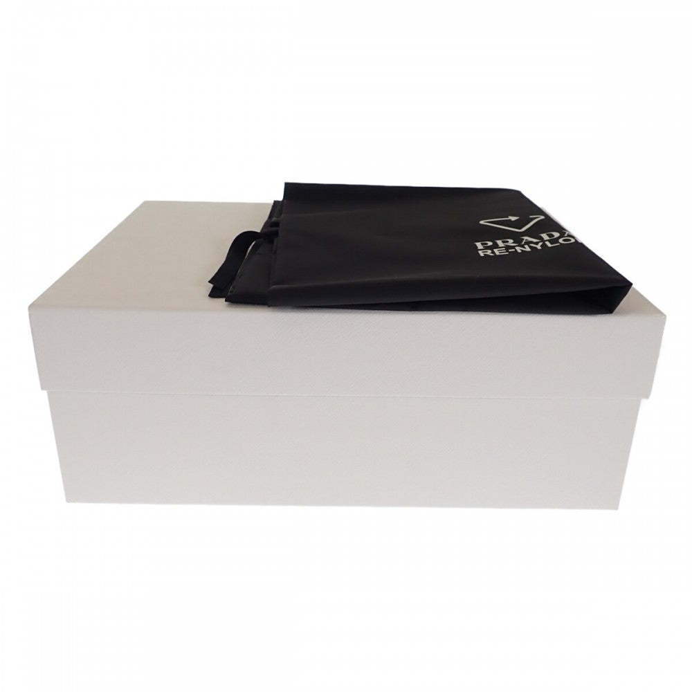 プラダ PRADA アディダス Re-Nylon フォーラム ローカット 2EG390 スニーカー ナイロン ホワイト メンズ【中古】【SAランク】