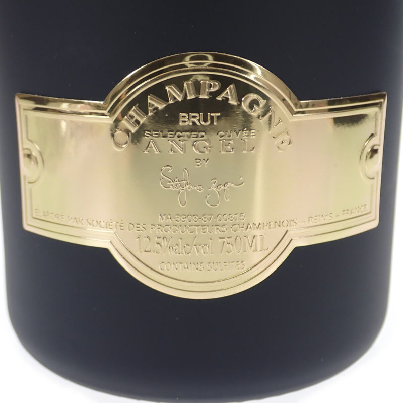 ANGEL CHAMPAGNE エンジェル シャンパン NV ブリュット ブラック ファージップタイプ お酒 750ml 12.5% 日本上陸5周年記念 正規品【ISEYA】