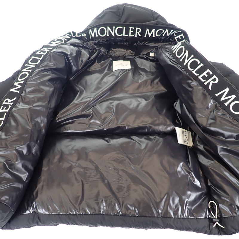 MONTCLAR ショートダウンジャケット アウター H20911B56900 C0300 ナイロン ブラック サイズ1 メンズ【ISEYA】
