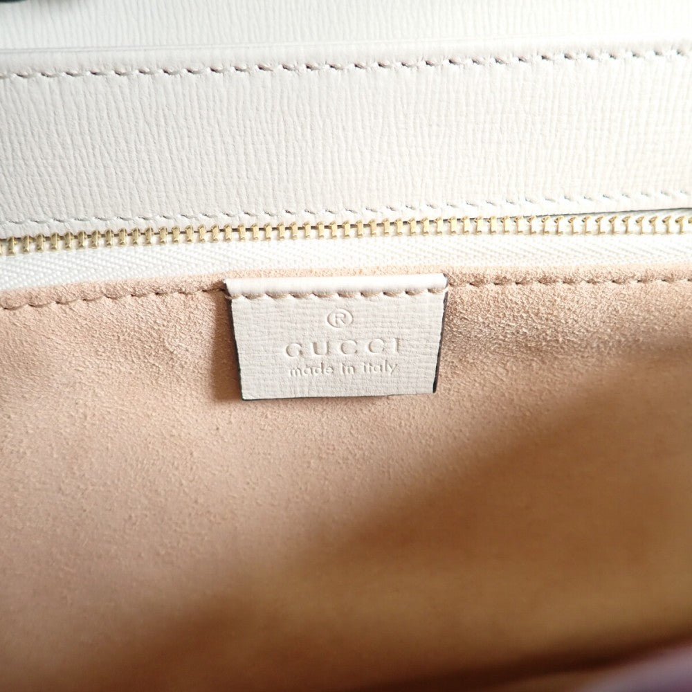 グッチ GUCCI ホースビット 1955 602204_92TCG_9761 ショルダーバッグ GGスプリームキャンバス レザー ベージュ エボニー ゴールド金具 レディース【中古】【SAランク】