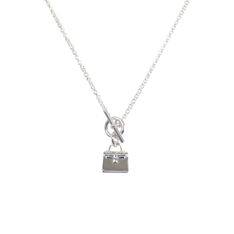 愛馬仕 HERMES Amulette Kelly H121325B00 項鍊 銀925 銀色 女士 男士【二手】【A級】