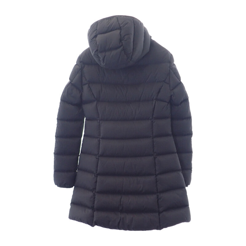 【Aランク】モンクレール MONCLER Gie ロング F20931B53400_53333 ダウンジャケット ナイロン ブラック 0 メンズ レディース【ISEYA】