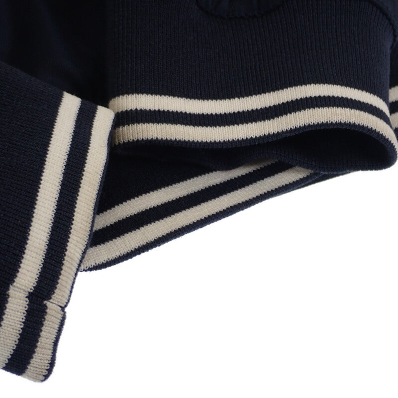 プラダ PRADA ボンバージャケット 48 SGH039_R121_I18 ナイロンジャケット ナイロン ネイビー メンズ【中古】【Aランク】