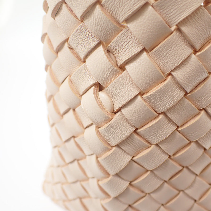 ボッテガヴェネタ BOTTEGA VENETA ミニ カバ 781670V1OW16917 2WAYバッグ ハンドバッグ ラムスキン ロータス レディース【中古】【Aランク】