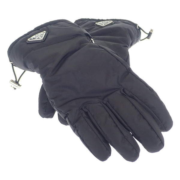 Re-Nylon グローブ ２GG092 旧型 手袋  ナイロン ラムスキン ブラック サイズ8 メンズ ファッション【ISEYA】