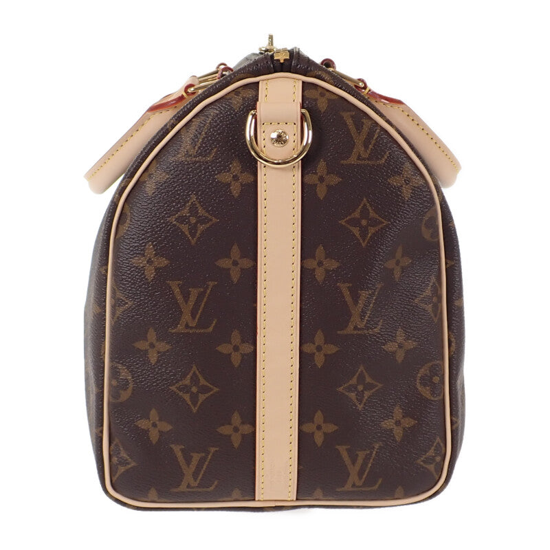 【Sランク】ルイヴィトン LOUIS VUITTON スピーディバンドリエール30 新型 M46980 モノグラム 2WAYバッグ ハンドバッグ  ショルダーバッグ モノグラムキャンバス ファスナー ゴールド金具 レディース【ISEYA】