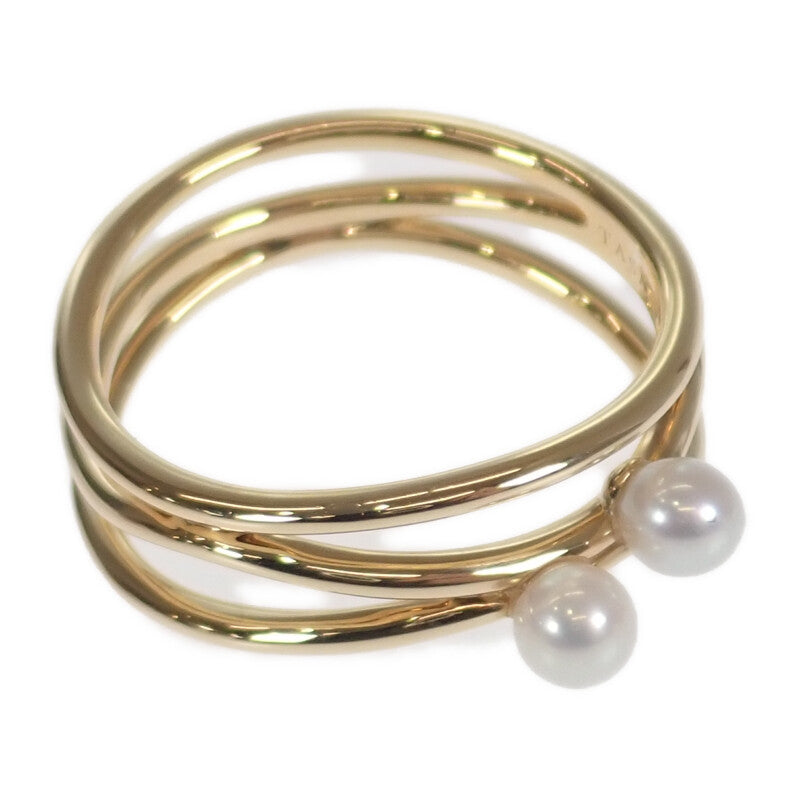 タサキ TASAKI 淡水真珠 11号 RC-4385-18KYG リング K18イエローゴールド 淡水パール レディース【中古】【Aランク】