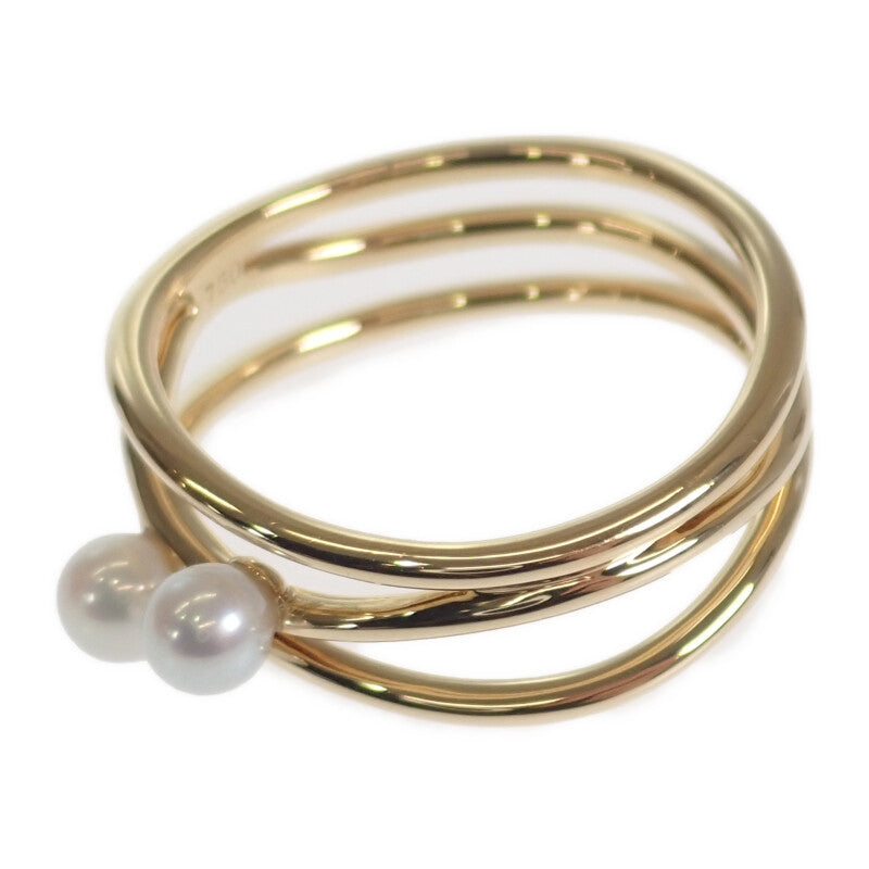 タサキ TASAKI 淡水真珠 11号 RC-4385-18KYG リング K18イエロー