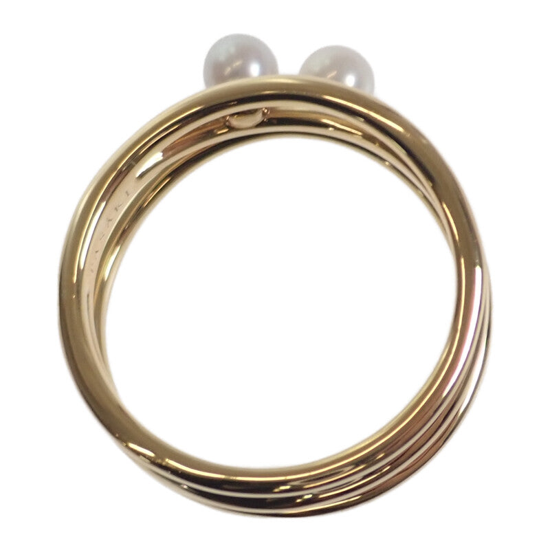 タサキ TASAKI 淡水真珠 11号 RC-4385-18KYG リング K18イエロー