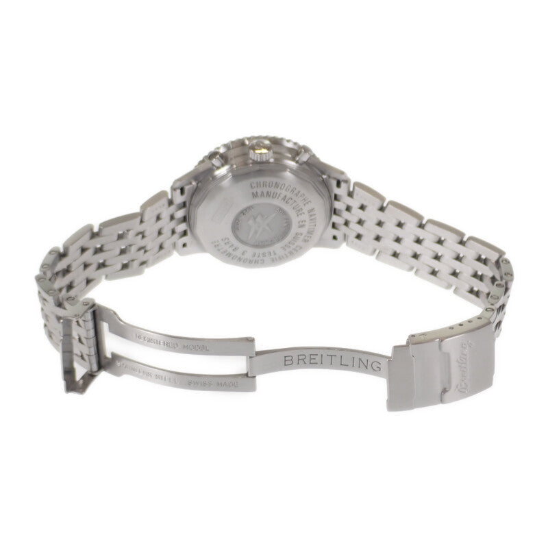ブライトリング BREITLING ナビタイマー 50th 50周年記念モデル A412E05NP 腕時計 ステンレススチール 自動巻き シルバー文字盤 メンズ【中古】【ABランク】