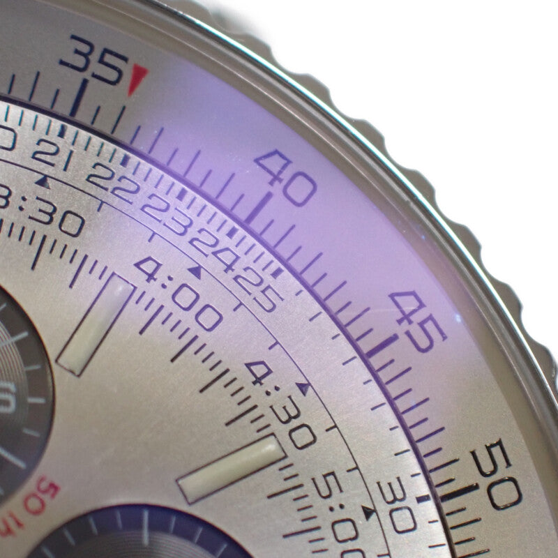 ブライトリング BREITLING ナビタイマー 50th 50周年記念モデル A412E05NP 腕時計 ステンレススチール 自動巻き シルバー文字盤 メンズ【中古】【ABランク】