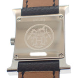エルメス Hウォッチ レディース 腕時計 HH1.210.260 ステンレス レザーベルト シルバー文字盤 クォーツ【ISEYA】