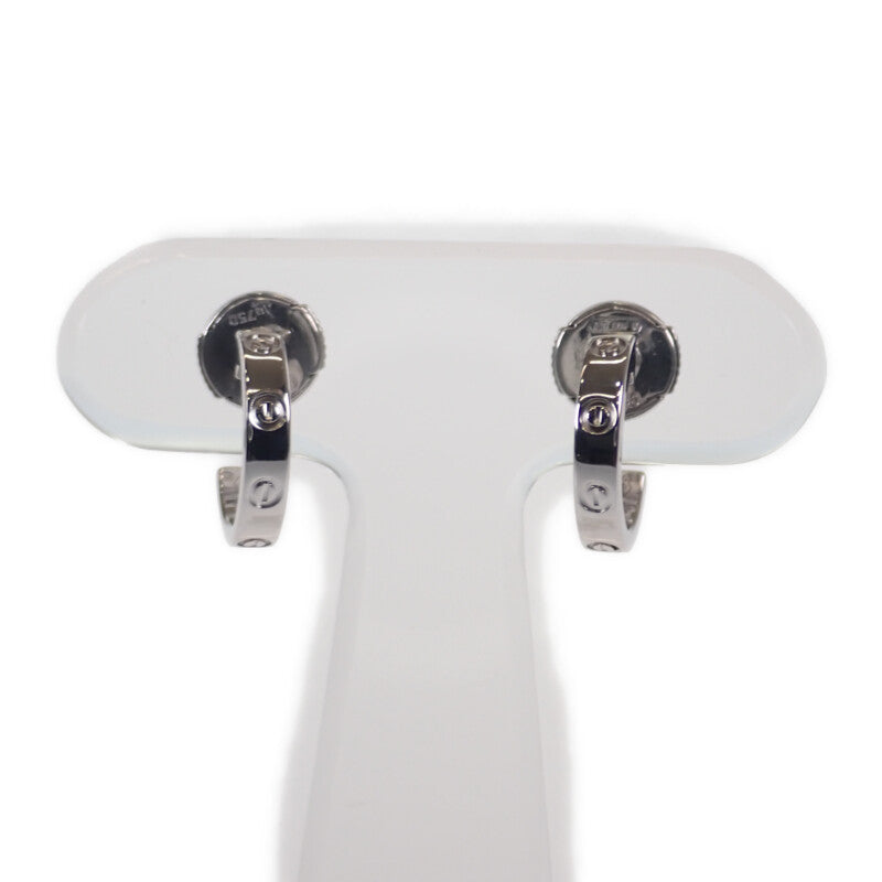 K18WG LOVEイヤリング ピアス B8028900 レディース ジュエリー アクセサリー 【ISEYA】