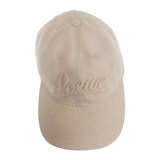 ロゴキャップ 帽子 K820358X13 キャンバス ホワイト #57 ゴールド金具 レディース メンズ ユニセックス【ISEYA】