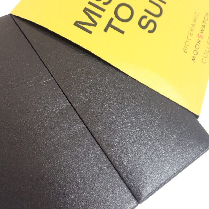 オメガ OMEGA SWATCH スウォッチ ミッション トゥ ザ サン SO33J100 腕時計 セラミック ナイロン クオーツ イエロー文字盤 メンズ【中古】【Sランク】