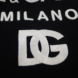 Dolce & Gabbana ドルチェ＆ガッバーナ D&Gロゴ スウェット トレーナー 長袖 トップス G9WI3Z/FU7DU N0000 ブラック #52【ISEYA】