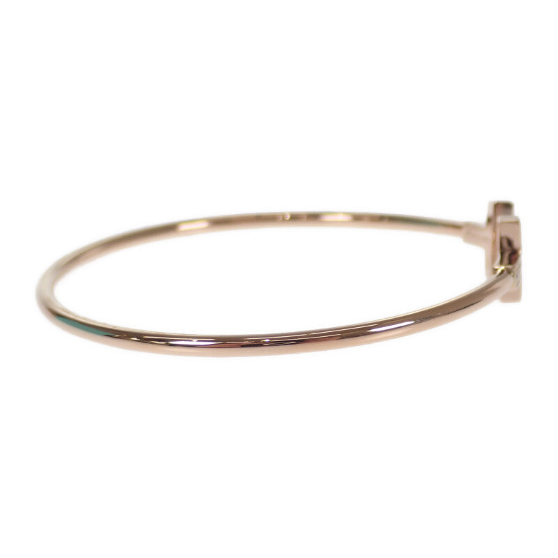 ティファニー TIFFANY&Co. Tワイヤー L 60010769 ブレスレット K18ピンクゴールド ダイヤモンド レディース【中古】【Aランク】
