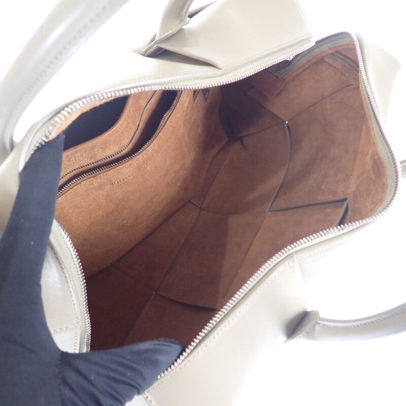 ボッテガヴェネタ BOTTEGA VENETA ザ アルコ 620633 2WAYバッグ ハンドバッグ カーフ トープ レディース【中古】【ABランク】