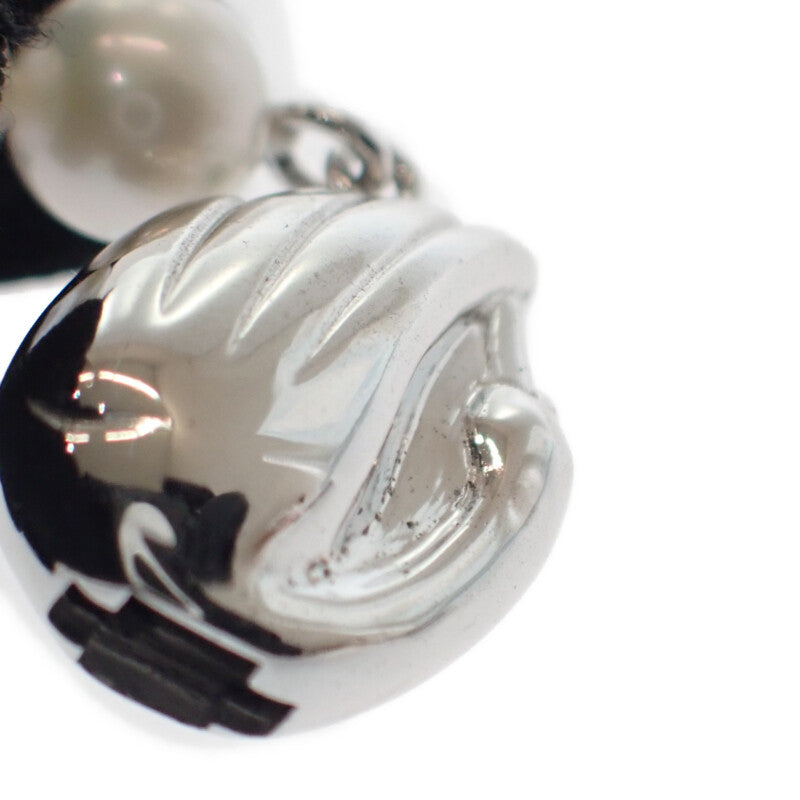 タサキ TASAKI ストリング ネックレス シルバー925 パール レディース【中古】【Aランク】