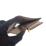 ポルトフォイユ・クレア 二つ折り財布 M82370 アンプラント トゥルトレール クレーム ベージュ系【ISEYA】