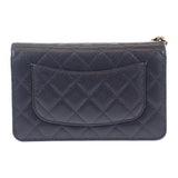 【Sランク】シャネル CHANEL マトラッセ クラシック チェーンウォレット ショルダー AP0250_Y01864_C3906 長財布 キャビアスキン ブラック ゴールド金具 レディース【ISEYA】