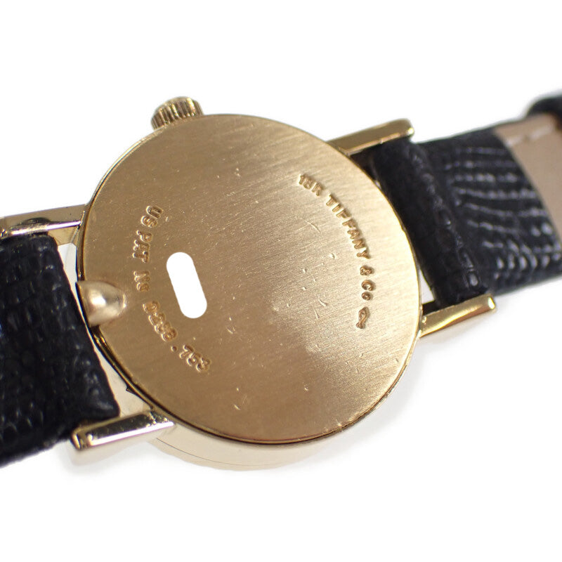 アトラス ミニ レディース 腕時計 D286.753 イエローゴールド ゴールド文字盤 レザーベルト【ISEYA】