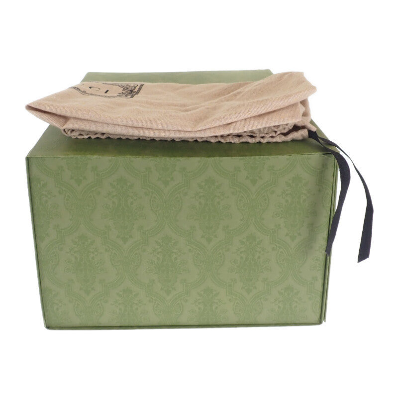 グッチ GUCCI GGエンボス ベルトバッグ 645093_1W3CN_1000 ボディバッグ レザー ブラック メンズ【中古】【Aランク】