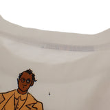 ニューウォーカーズプリントTシャツ 半袖 トップス コットン ホワイト XLサイズ メンズ【ISEYA】