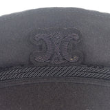 トリオンフセーラーキャップ 帽子 2AUQ1327V.38NO ウール ブラック サイズ59 レディース【ISEYA】
