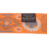 ツイリー スカーフ KELLY EN PERLES ケリーアンペルル シルク100％ オレンジ レディース ブランド ファッション【ISEYA】