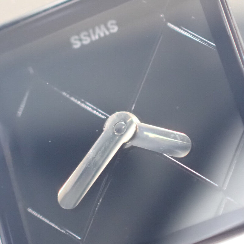 シャネル CHANEL マトラッセ Mサイズ H0116 腕時計 GP レザー クオーツ ブラック文字盤 レディース【中古】【ABランク】