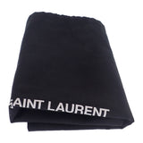 【Aランク】サンローラン SAINT LAURENT ベイビーカバス 568853_DV700_1000 2WAYバッグ ショルダーバッグ カーフ ブラック マグネットボタン ゴールド金具 レディース 【ISEYA】