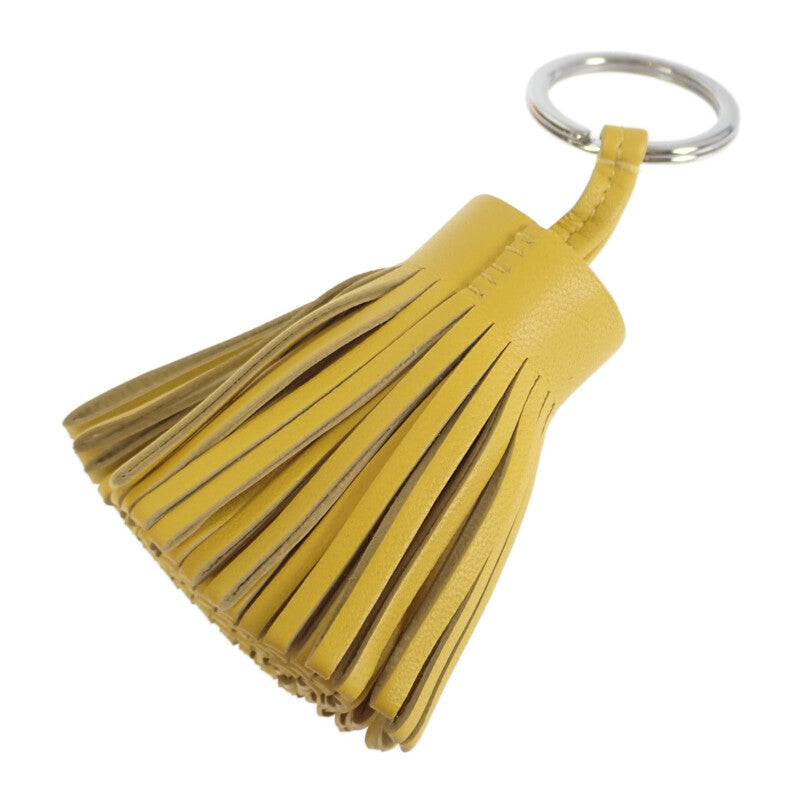 エルメス HERMES カルメン キーホルダー アニョーミロ イエロー レディース【中古】【Aランク】