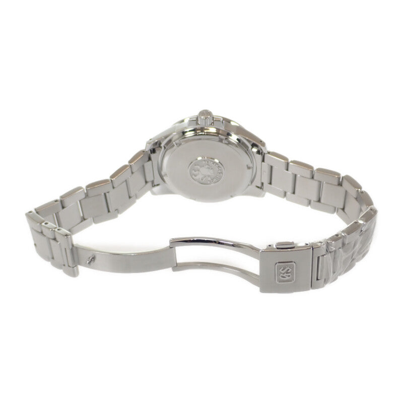 Grand Seiko グランドセイコー スプリングドライブGMT SBGE209 腕時計 ステンレススチール スプリングドライブ ホワイト文字盤 メンズ【中古】【Aランク】