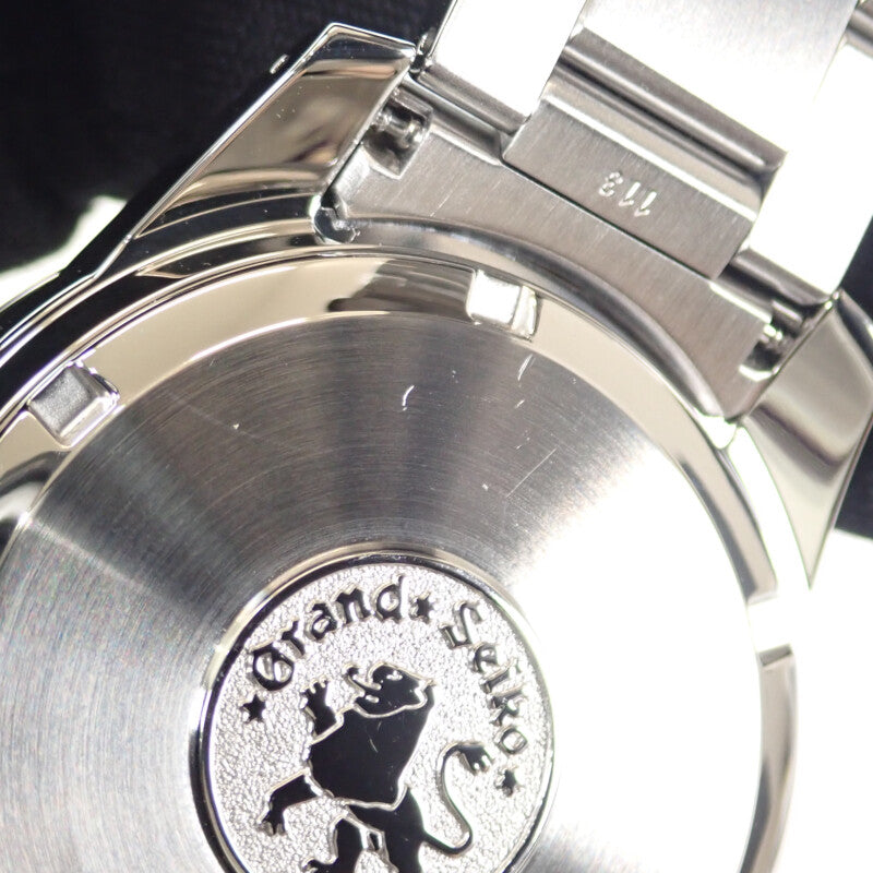 Grand Seiko グランドセイコー スプリングドライブGMT SBGE209 腕時計 ステンレススチール スプリングドライブ ホワイト文字盤 メンズ【中古】【Aランク】