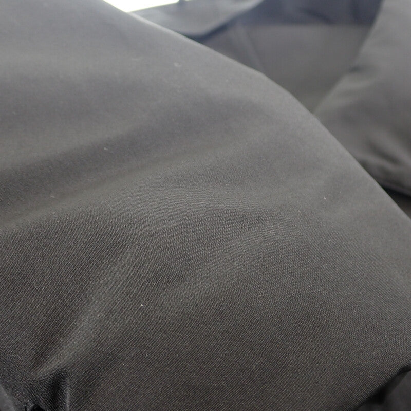 プラダ PRADA ロングコート 44 291367_S181_043 トレンチコート コットン ポリエステル ブラック メンズ レディース【中古】【ABランク】