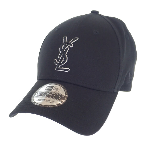 NEW ERA ニューエラ YSL モノグラムキャップ 帽子 687687YCL361000 コットン ブラック【ISEYA】